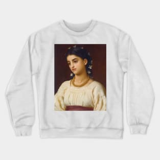 Catarina by Frederic Leighton Crewneck Sweatshirt